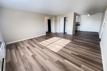 Luxury vinyl plank flooring